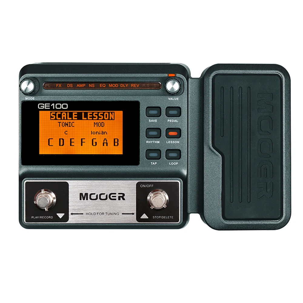 MOOER ge100 8 эффект Модули 66 типов Гитары multi процессор эффектов падел с петлей Запись