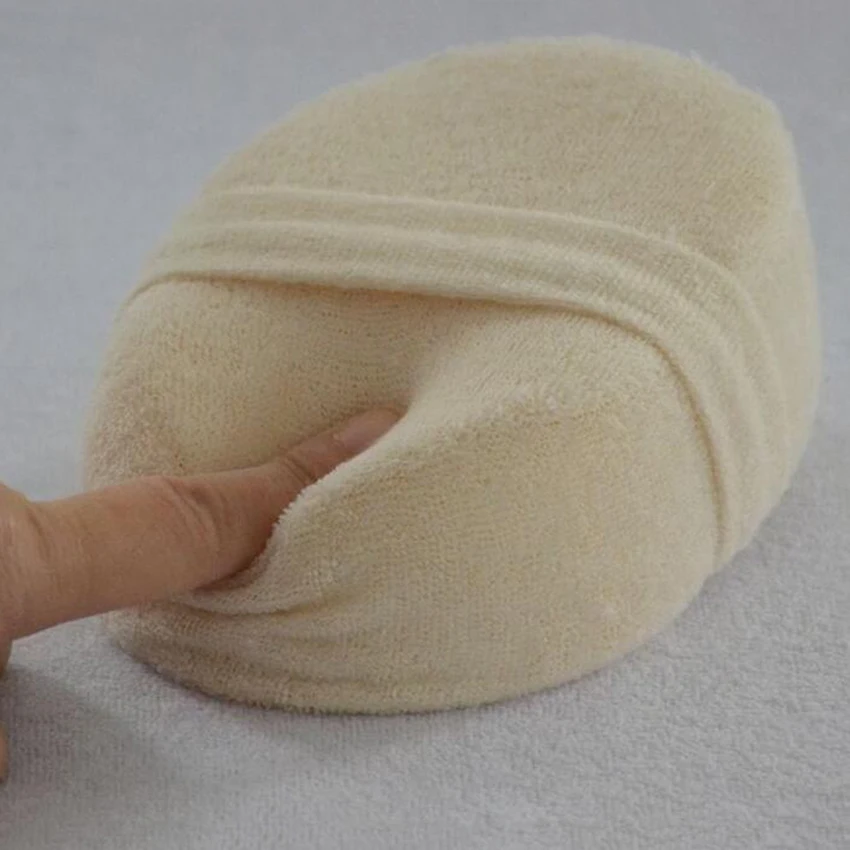 Мягкая свежая натуральная губка Zerosky Luffa для душа спа скруббер отшелушивающий