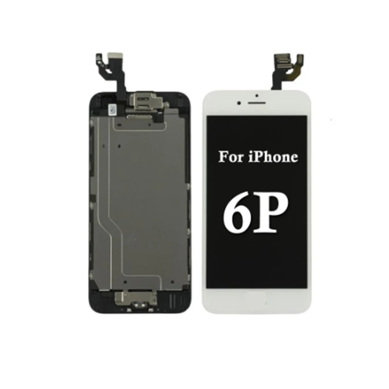 1 шт. AAA + ЖК полная сборка для iPhone 6P Сенсорное стекло дигитайзер Замена 6plus модуль