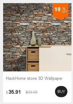 HaokHome винтажные кирпичные текстурированные обои из ПВХ винила для стен 3d рулоны синий/желтый/коричневый/черный Кухня Ванная украшения