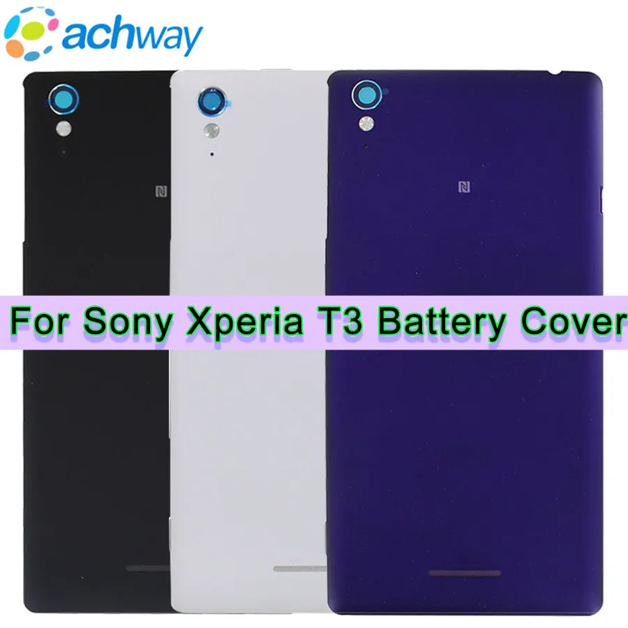Новинка оригинальная крышка батарейного отсека для Sony Xperia T3 D5102 задняя корпуса