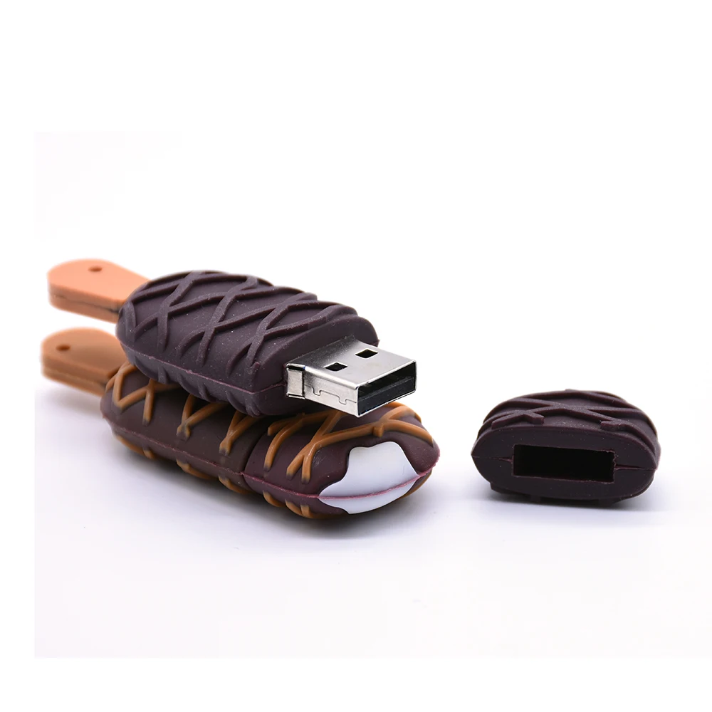 Прекрасный флеш-накопитель Usb флеш-накопитель USB флеш-накопитель Usb флеш-накопитель мороженое 4 ГБ/8 ГБ/16 ГБ/32 ГБ/64 г u-диск горячий подарок