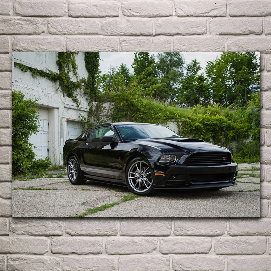 2013 крутая тюнинговая машина ROUSH Mustang R S KD009 гостиная домашняя настенная