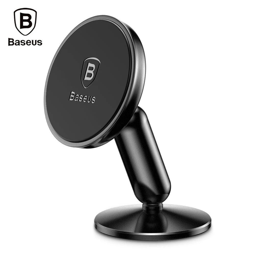 Baseus Автомобильный держатель для телефона на магните 360 Степень GPS магнитный