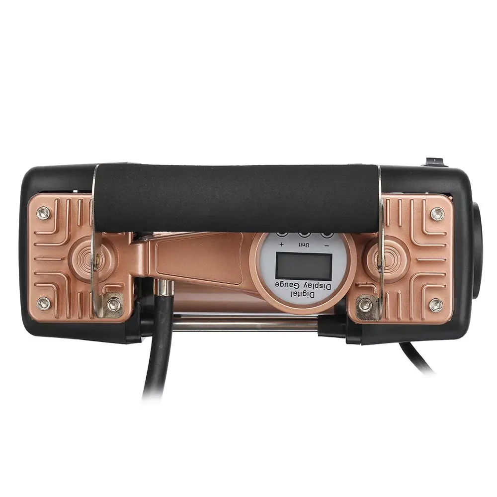 Universal 12V 150PSI Digital Portable Double Cylinder Car Air Compressor Tire Tyre Inflator Pump For Car Trucks With Light