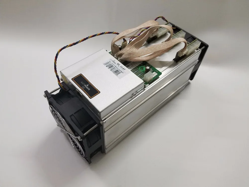 YUNHUI Подержанный AntMiner S9 13 5 T Майнер биткоинов Asic 16nm Btc BCH машина для