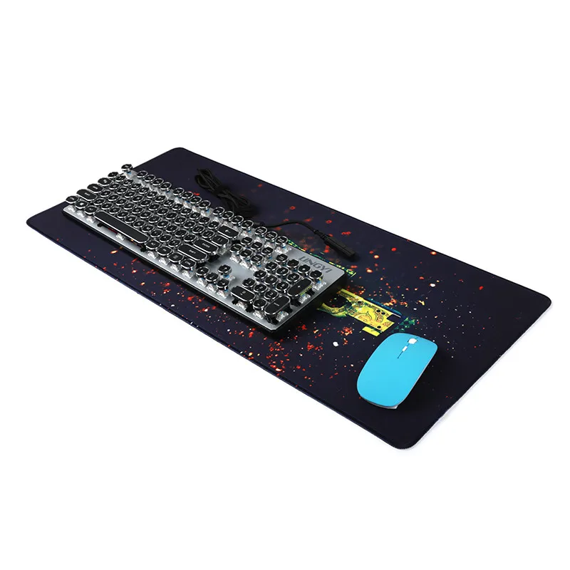 Коврик для мыши 70*30 см XL CS GO, лучший подарок другу, Настольный коврик с клавиатурой, игровой коврик для геймера AK47 M4A1 для Rainbow Six