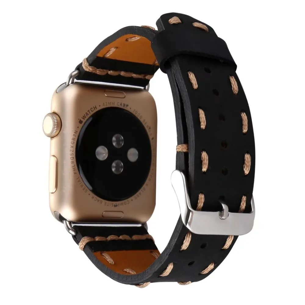 Ремешок из натуральной кожи для Apple Watch Series 1/2/3/4/5/6 38/42 мм 40/44 мм|band for apple watch|leather watch
