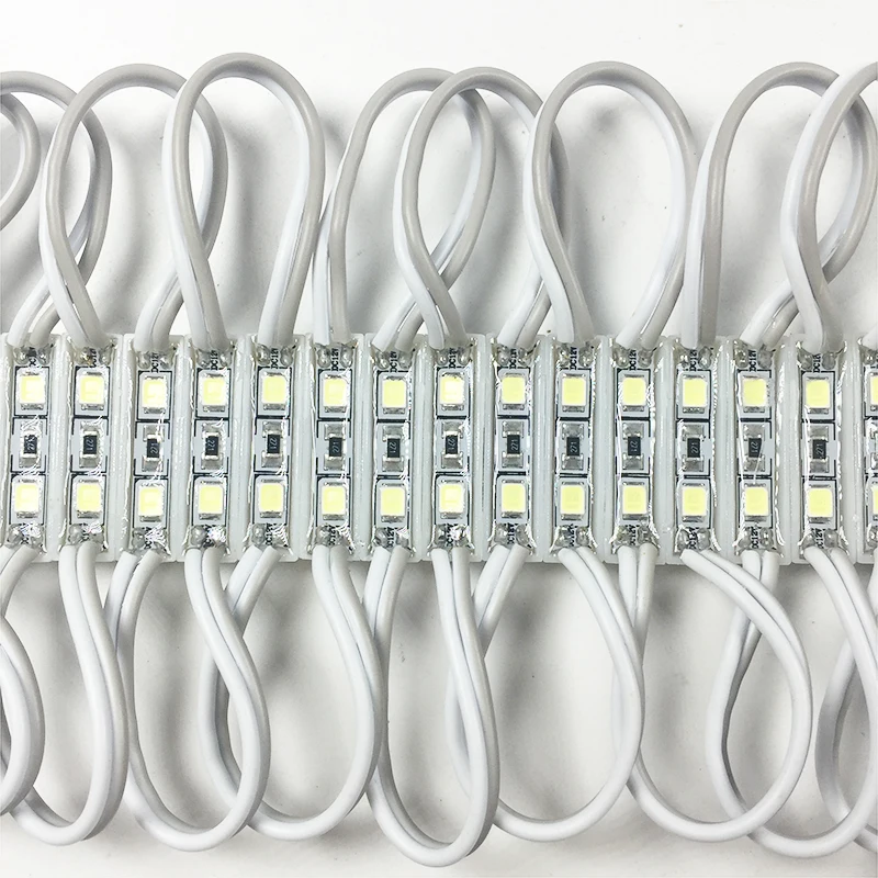 1000pcs SMD 2835 2 светодиодный модуль DC12V водонепроницаемый Дисплей модули для