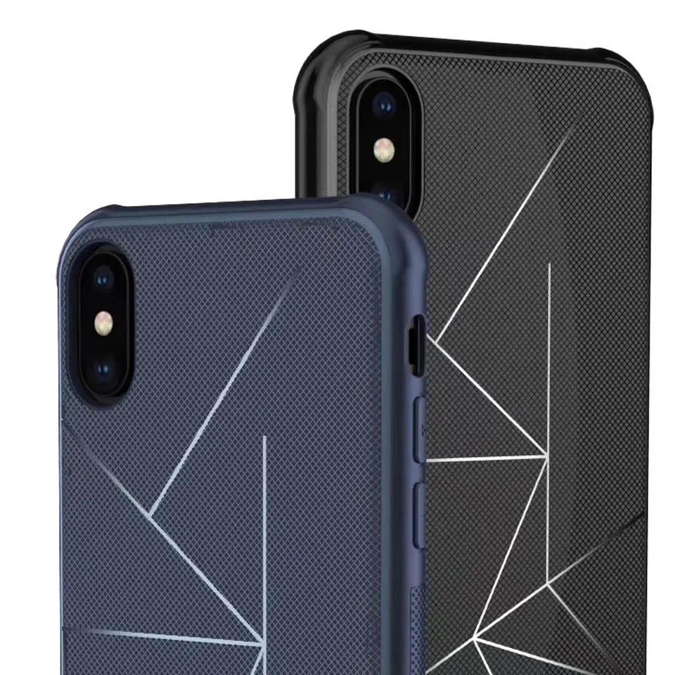 Автомобильный держатель Магнитный Геометрия узор ТПУ чехол для iphone X SE 5 5S 6 6s 7 8