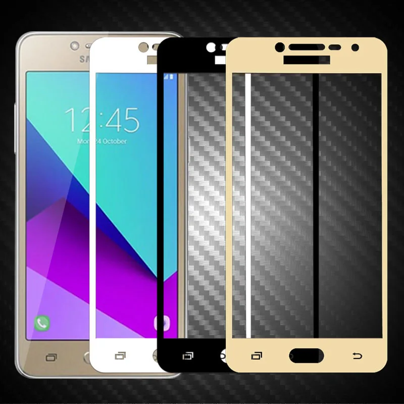 Закаленное стекло с полным покрытием для Samsung Galaxy J2 Prime G532F защитная пленка на Grand