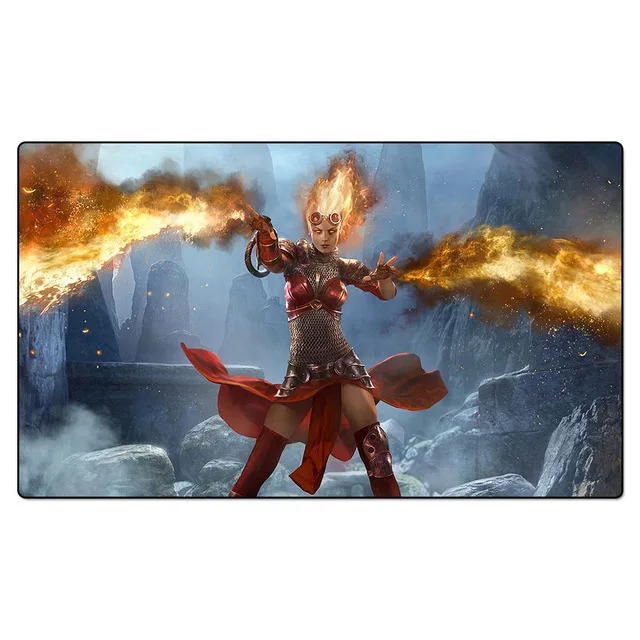 Волшебные настольные игры Chandra and Liliana Gather Series mgt play mat tcg коврик для мыши Playmat playmates с