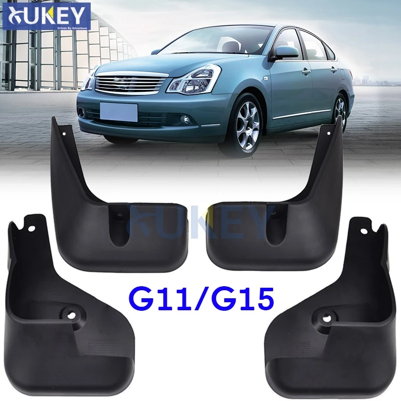 Брызговики для Nissan Almera G11 русская версия/Sylphy 2012 2016 брызговики строительные модели