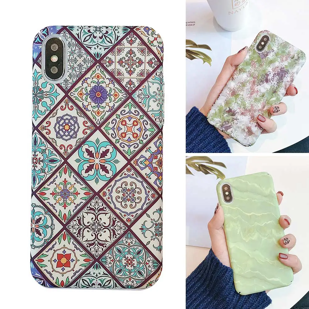 KISSCASE светящийся чехол с рисунком для iPhone X XR XS Max фолк-пользовательские задние