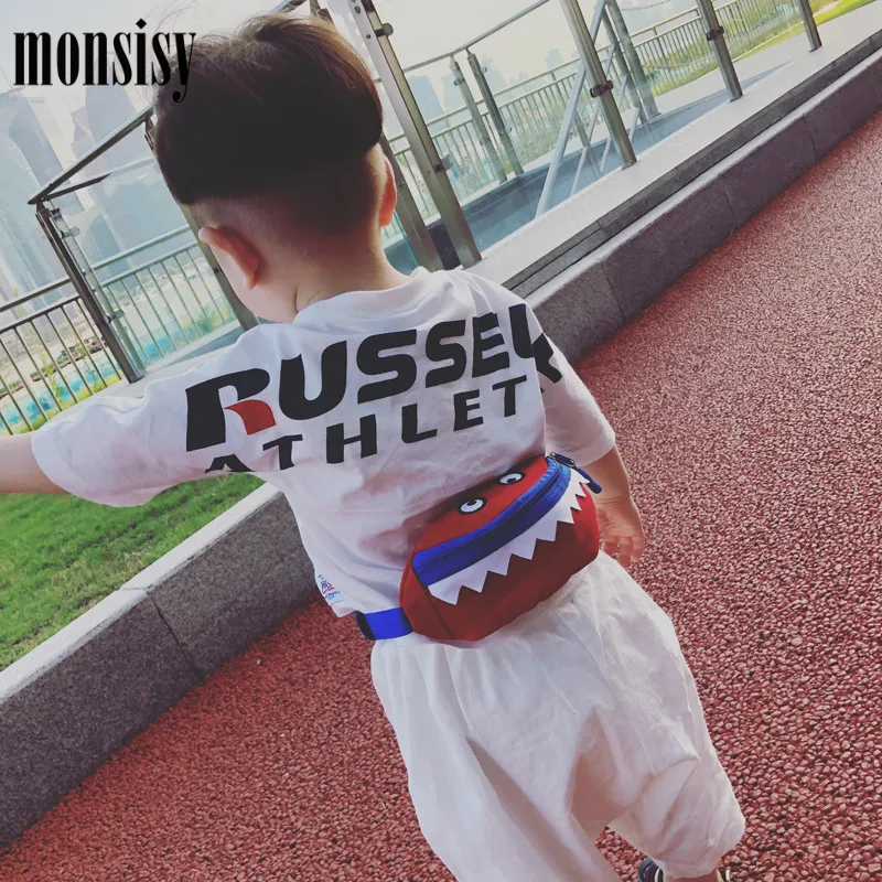 Поясная Сумка Monsisy для детей детская поясная сумка с рисунком животных Акула