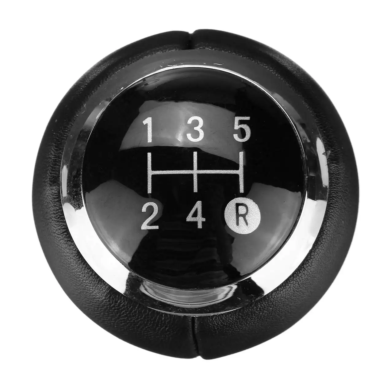 5 Chrome 5/6 скорость автомобиля MT рукоятка для рычага переключения передач для Toyota Corolla RAV4 AVENSIS YARIS 2007-2013 - Название цвета: 5 Chrome