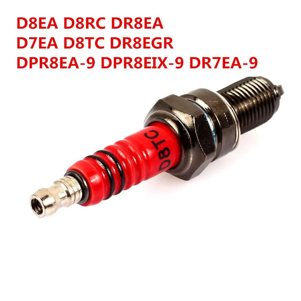 4 Иридиевая Свеча зажигания Вилки для A7TC ATRTC CR6HSA CR7HSA CR7HGP D8EA D8RC DR8EA D7EA D8TC DR8EGR DPR8EA-9 DPR8EIX-9 DR7EA-9 - Цвет: 4