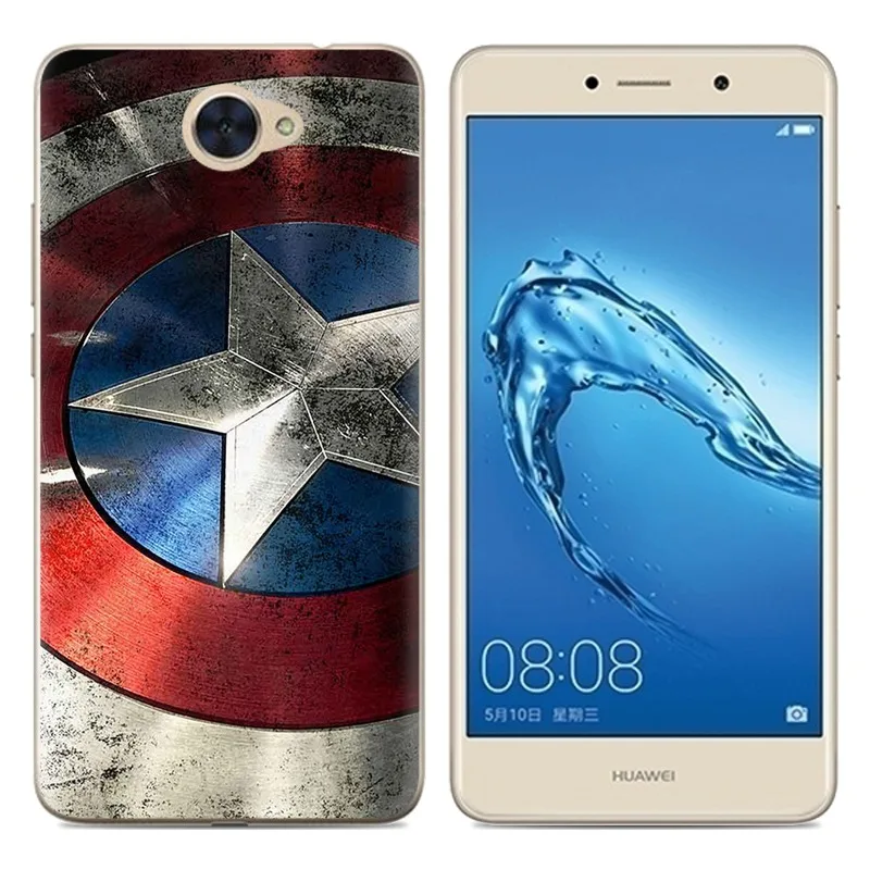 TPU Soft Cases for Huawei Y7 Silicone Cover Case 5.5&quot Phone Protective Back Fundas |