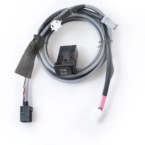 Biurlink USB AUX Интерфейс переключатель адаптер Жгут кабель комплект для Toyota Corolla Camry Reiz RAV4 Prius Verso Highlander - Название цвета: Full SET