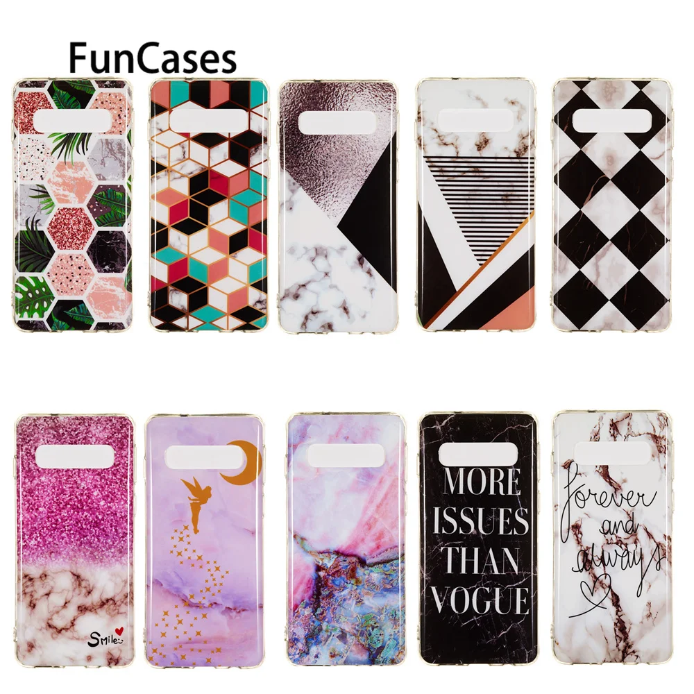Back Covers For hoesje Samsung S10 Color Matching Capa Phone Bags Cases sFor Galaxy estojo Soft TPU | Мобильные телефоны и
