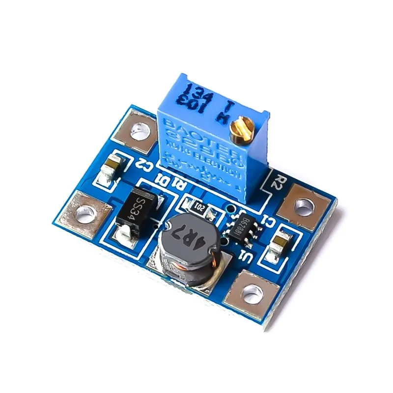 Thinary Electronic 2 24 В до 28 в 2A DC SX1308 повышающий Регулируемый силовой модуль