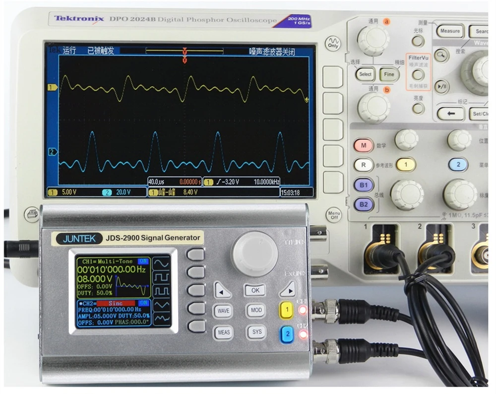 60 МГц 266MSa/s ручной генератор сигналов цифровой контроль двухканальный DDS функция частота генератора сигнала метр