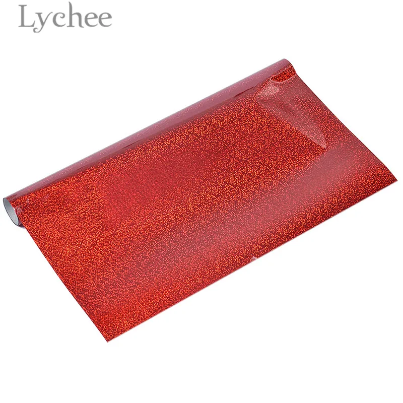Lychee 50x100 см Лазерная теплопередача виниловые многоцветные декоративные пленки DIY