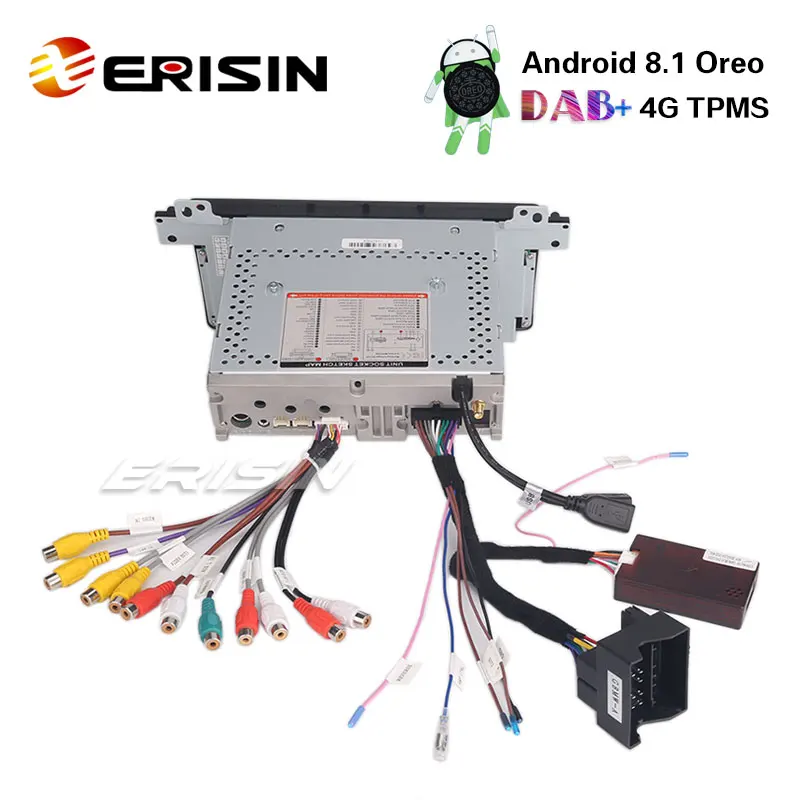 Erisin ES3619B 7 &quotAndroid 8 1 автомобильный стерео DAB + gps SatNav для BMW 3 серии 318 320 E46 Rover 75 MG ZT