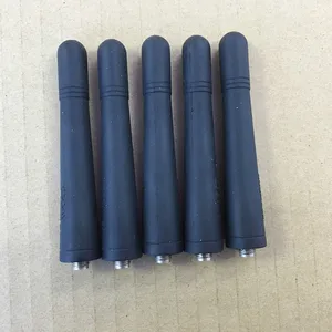 Honghuismart 5 шт.лот короткая 8 см резиновая кнутая Антенна UHF 400-470 МГц SMA мама для Kenwood Baofeng Puxing TYT и т. д. рация