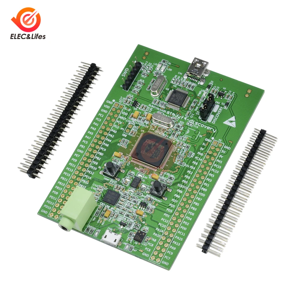 Плата разработки Flash Stm32f4 Discovery STM32F407 1 Мб модуль ST link V2 SWD 3 В/5 В интерфейс Micro AB USB