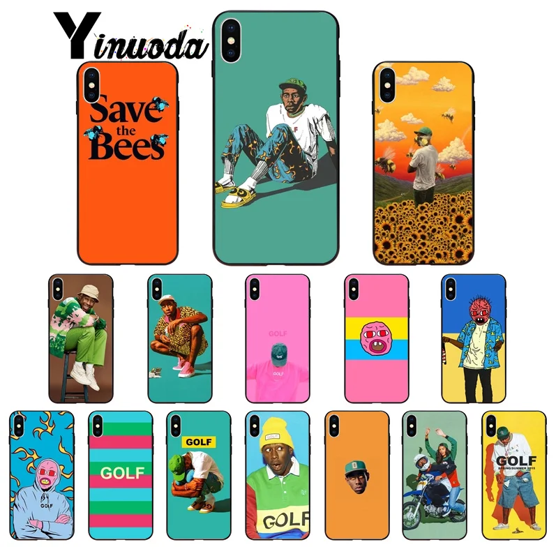 Yinuoda tyler the creator Golf Cool DIY Роскошный Высокий протектор на конце чехол для iPhone X XS MAX 6 6s 7