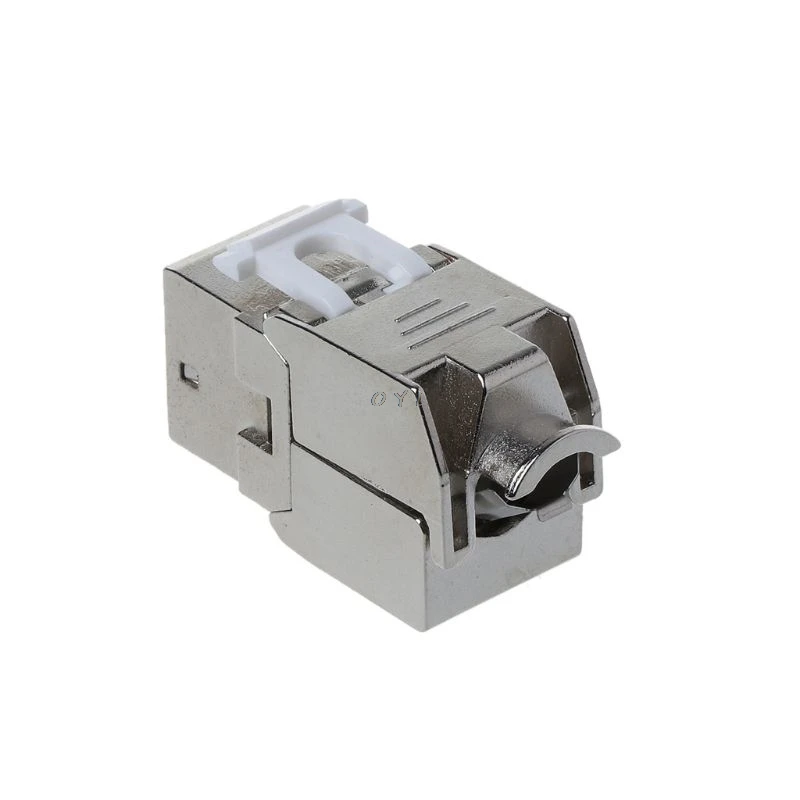 1 шт. RJ45 Keystone Cat6 Cat6A Экранированный FTP цинковый сплав модуль Jack сетевой разъем