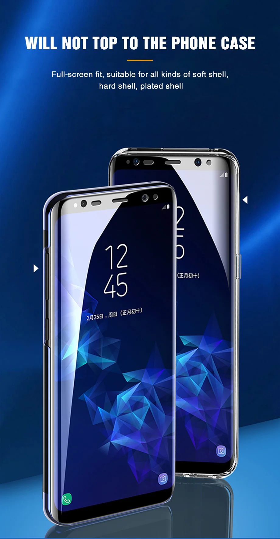 30D полное покрытие из закаленного стекла для samsung Galaxy S9 S8 Plus Note 9 8 Защита экрана для samsung S7 S6 Edge S8 защитная пленка