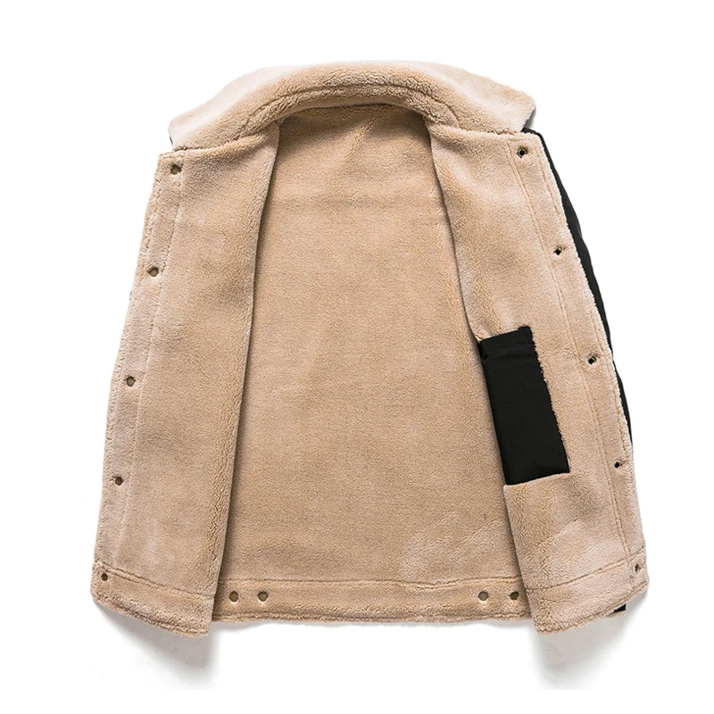 Зимняя куртка-бомбер мужская куртка пилота ВВС MA1 Теплая армейская с меховым