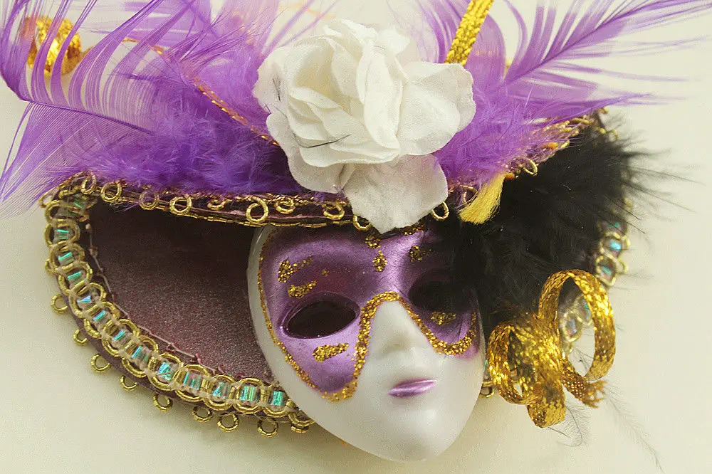 Италия ежегодный фестиваль Карнавал Венеция сувенир 3D маска магнит на