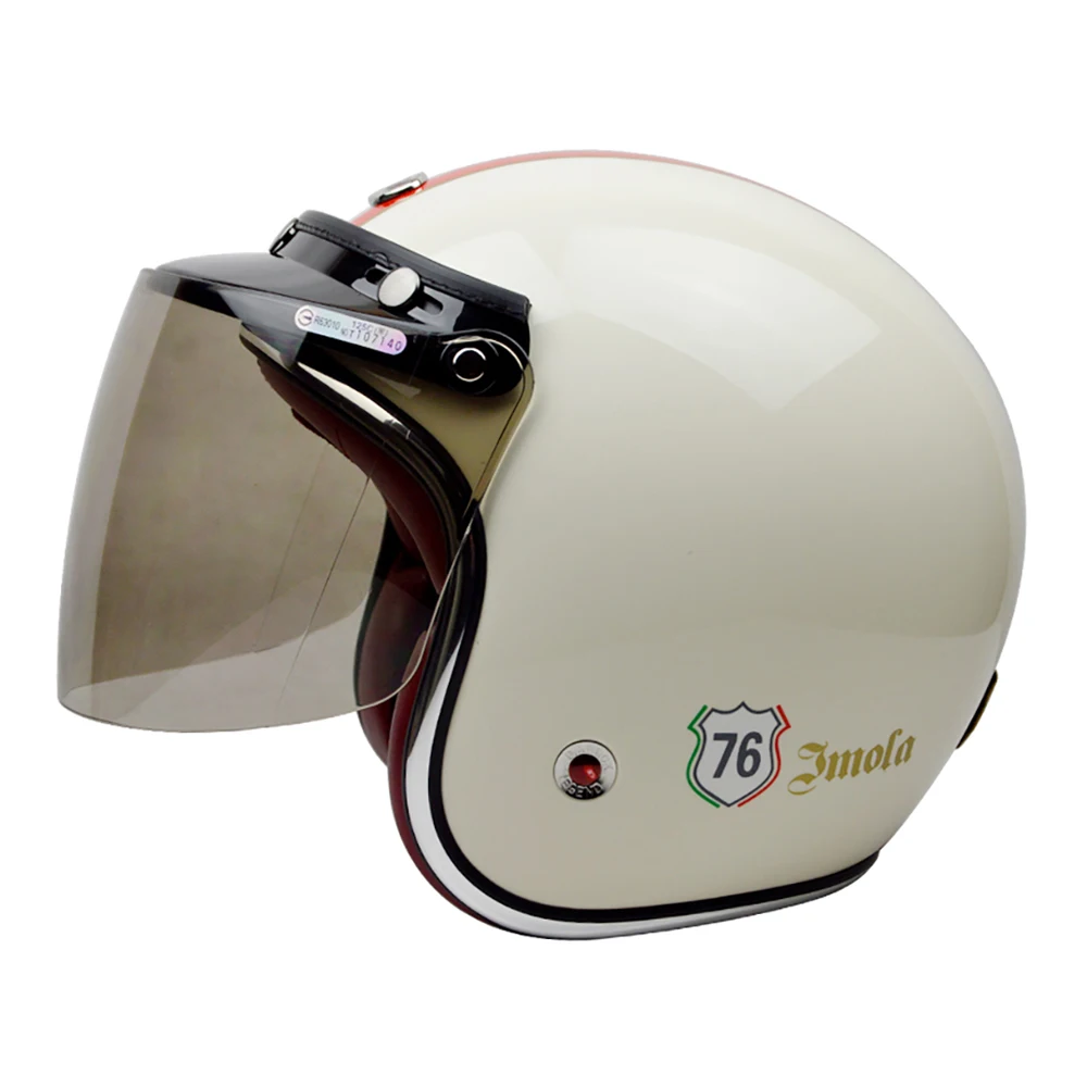 BEON мотоциклетный шлем винтажная сборка Кафе Racer Chopper Ретро для мотоцикла Мото