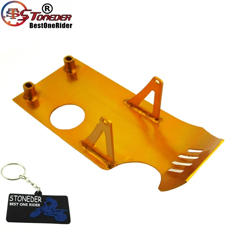 Алюминиевая противоскользящая пластина для двигателя STONEDER Honda CRF50 XR50 SSR YCF IMR Atomik