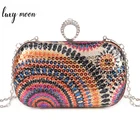 Дамский клатч, кошелек, вечерние сумочки, клатчи, роскошные сумочки для свадебной вечеринки, женские сумки, дизайнерские сумки на плечо высокого качества ZD1298