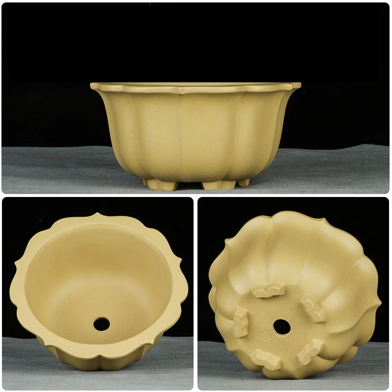 Китайский YiXing Unglaze тазик миниатюрный горшок бонсай Горшки Бонсай садовый