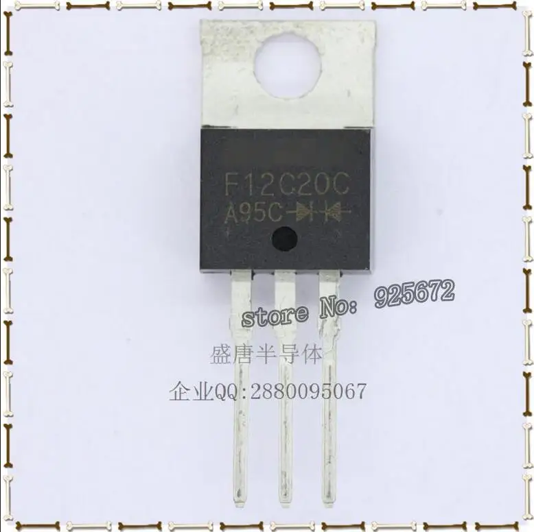 

A special offer on Free shipping. The fast recovery rectifier diode F12C20C 200v12a spot inventory quality assur