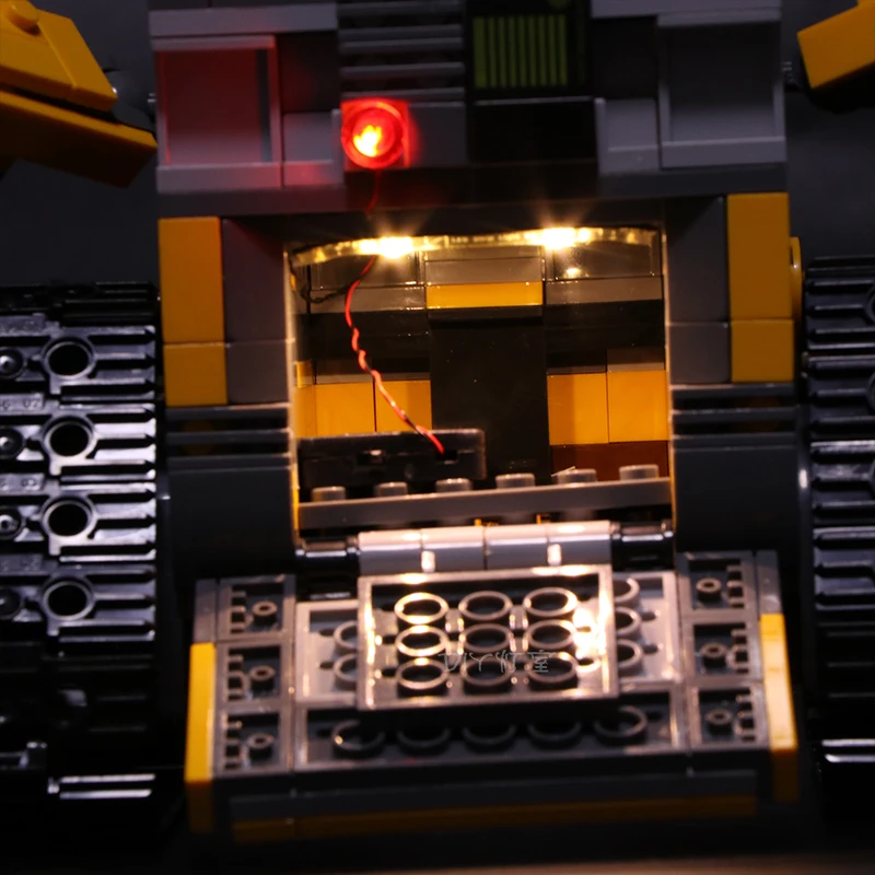 Светодиодная лампа для Lego 21303 16003 Idea lego Robot WALL E Eyes мигающий свет строительные блоки