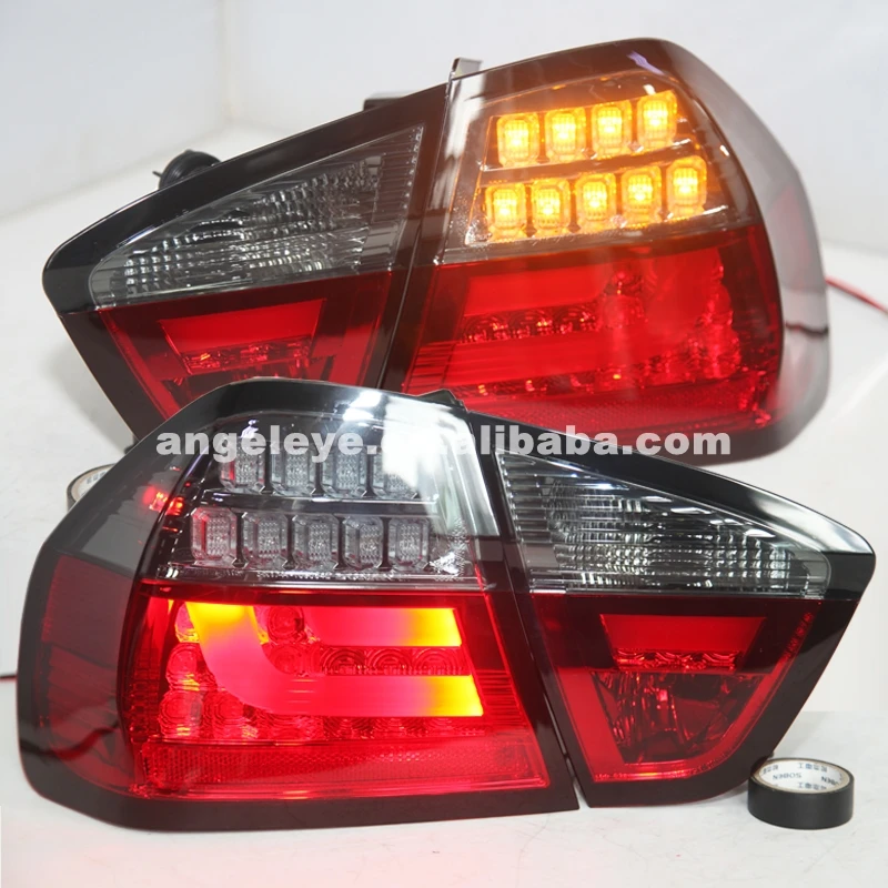 

2005-2008 Year For BMW E90 3 Series 320i 323i 325 330 335 LED Tail Lamp Red Black Taillight SN