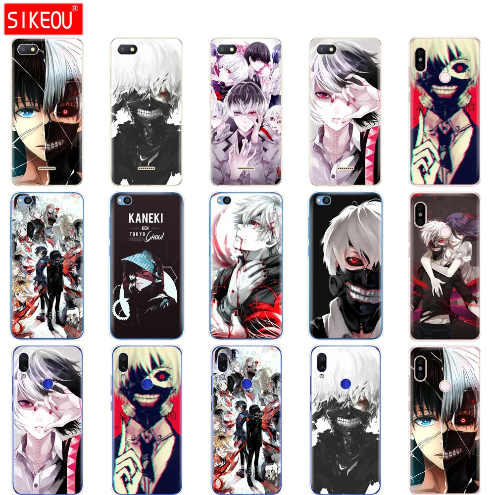 Чехол для Redmi 6a 6 Pro чехол Xiaomi Note 7 Go Mi 9 SE Anime Tokyo Ghoul Kaneki Ken|Бамперы| |