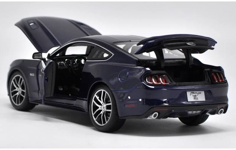 1:18 Ford Mustang GT версия модели в твердом переплете Высокая коллекция моделей автомобилей металлический автомобиль