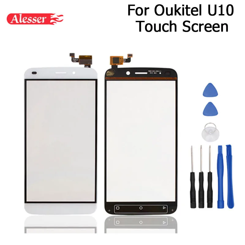 ALESER Для Oukitel U10 Сенсорный Экран Идеальные Запчасти для Ремонта TP Панель С Инструментами Мобильный Телефон on.