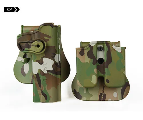 IMI оборона полимерное удержание Roto кобура и двойной журнал подходит для