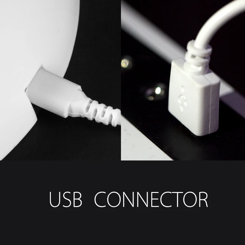 Modelones Nature1 16 Вт умная сенсорная УФ светодиодная лампа для сушки ногтей USB кабель