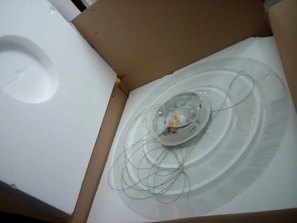 Роскошная Современная Люстра светодиодная Круглая Светильники для гостиной