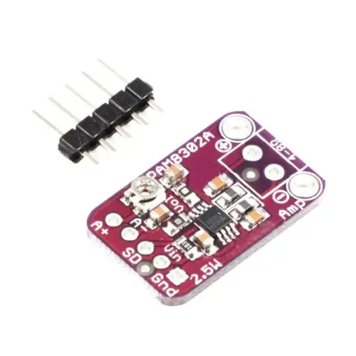 

1PCS PAM8302 2.5W Class D Single Channel Audio Amplifier Board Amp Module CA NEW