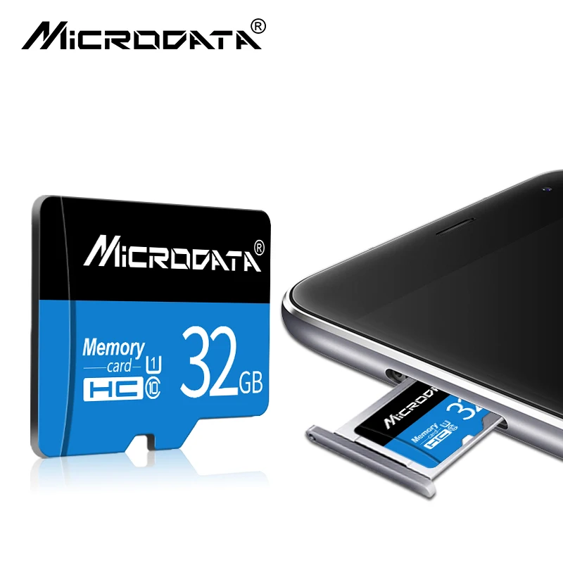 MicroData micro sd карта памяти 128 ГБ 64 ГБ высокоскоростной Класс 10 Флэш-карта 32 ГБ 16 ГБ 8 ГБ cartao de memoria sd-карта для samsung